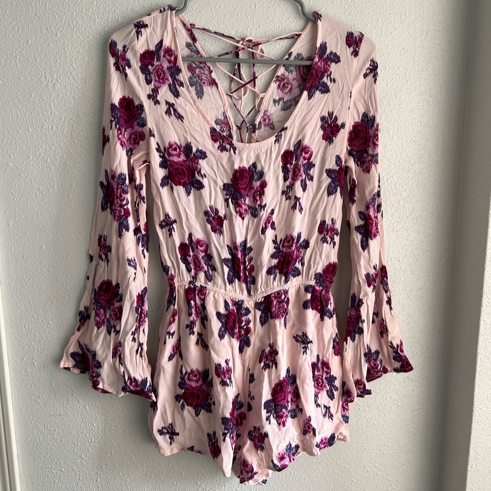 Forever 21 Floral Romper